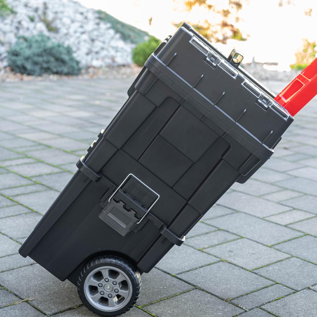 Tool Box On Wheels Chest Suitcase Workshop Modular Large