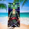 New Anime Character Printed Microfiber Beach Towel Quick Dry Water Absorbent Bath Towel