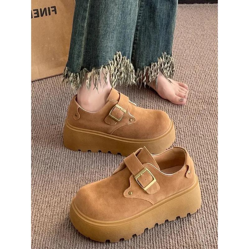 Round Toe High Heels Platform Pumps Ladies on Heeled Women's Shoes Fashion Sale Y2k Quick Delivery 2025 Trend with Discount 39