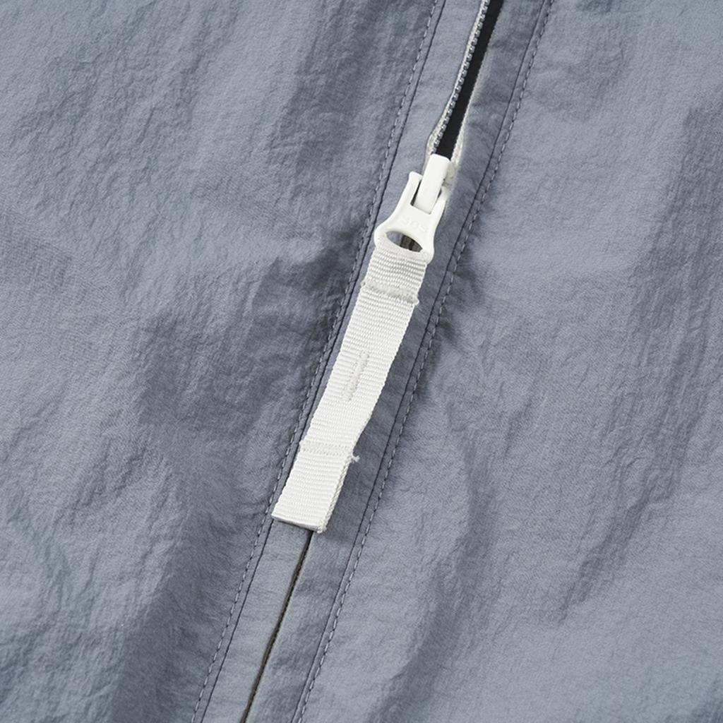 Saucony Natural Echo Stand Collar Fashion Soft Versatile Jacket Unisex Jacket Blue Gray SA3259WJ43O-GR249