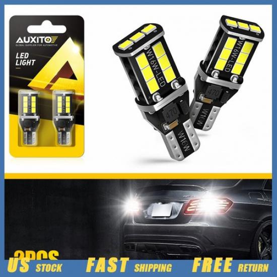 Super White Error Free LED Bulb Car Backup Reverse Light 912 921 T15 W16W Lot EV