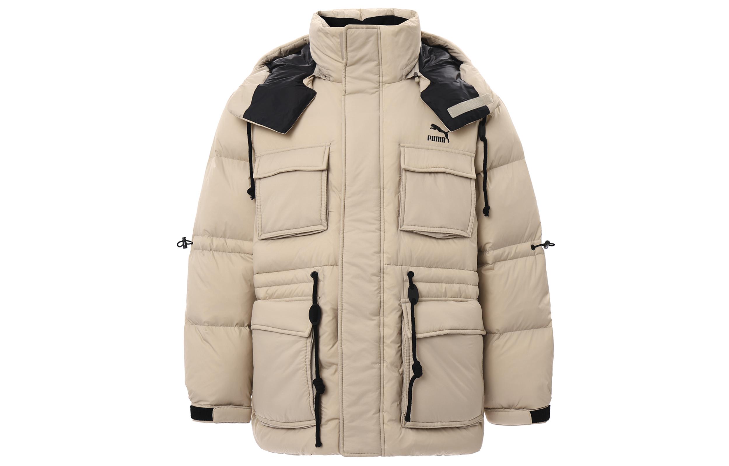 PUMA All Time Challenger Puffer Jacket Women s Khaki 932542-04 L