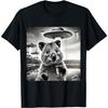Quokka UFO - Funny Alien Invasion Meme Quokka with Boba Tee T-Shirt