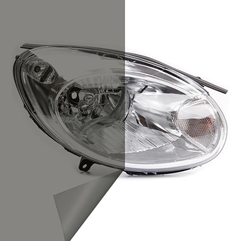 

40cm Car Headlight Taillight Smoke Black PVC Films Tint Headlight Taillight Wrap Cover Sticker for Motorcycle Car Accessories 40cmx60cm