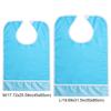 Reusable Cleaning Accessories for Elderly Eating Clothing Protector Extra Long Waterproof Apron Adult Bib