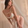 Style bell erotic underwear sexy lace temptation pure desire blindfold strap large size passion three-point small chest can be worn