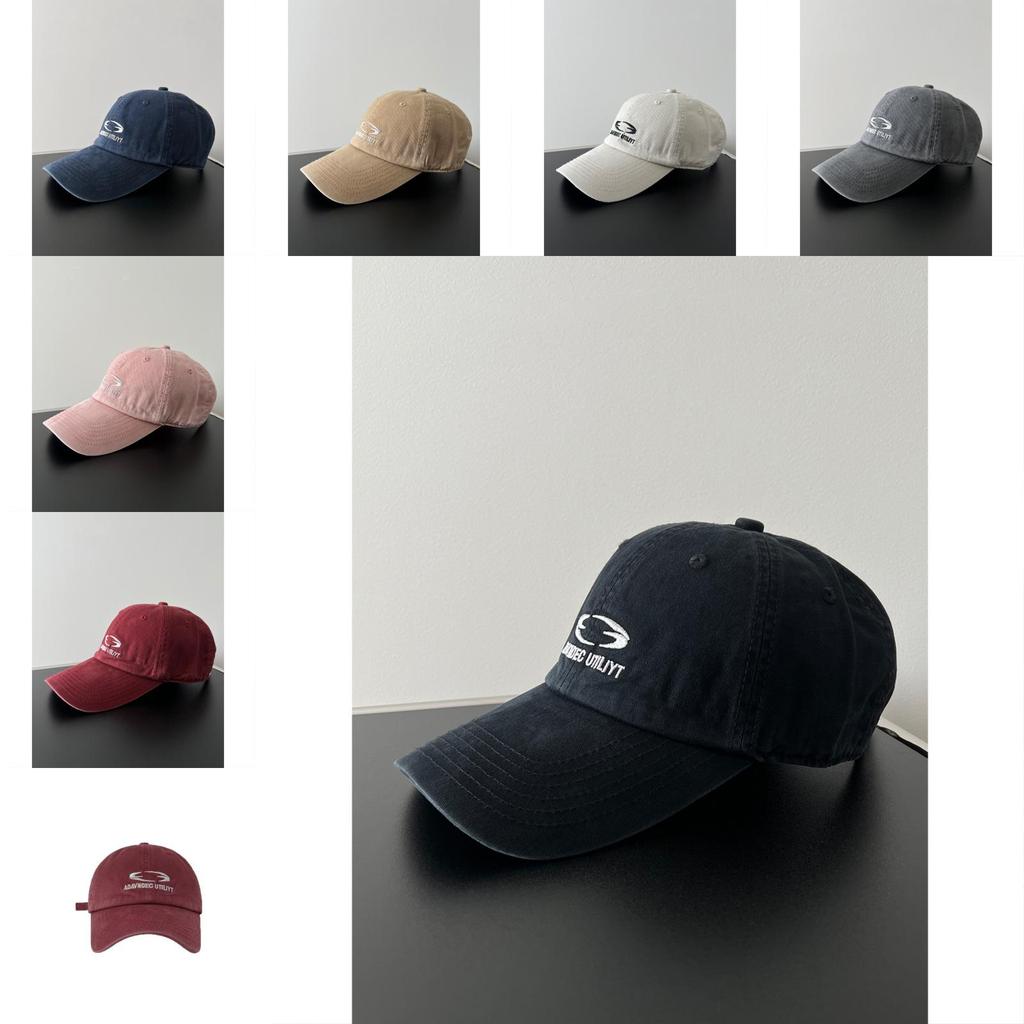 Womens Adjustable Cotton Baseball Cap With Wide Brim And Sunshade For Casual Outings And Summer Fashion