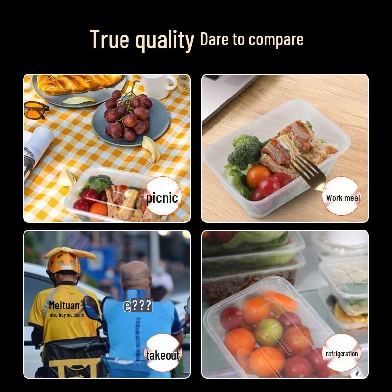 Food Grade Disposable Takeaway Containers