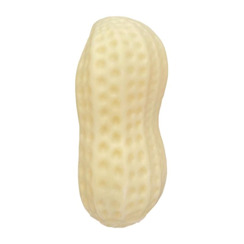 

Noise Making Peanut/ Corn Shaped Dog Chew Toy For Puppies And Kittens Rubber Indoor Outdoor Use