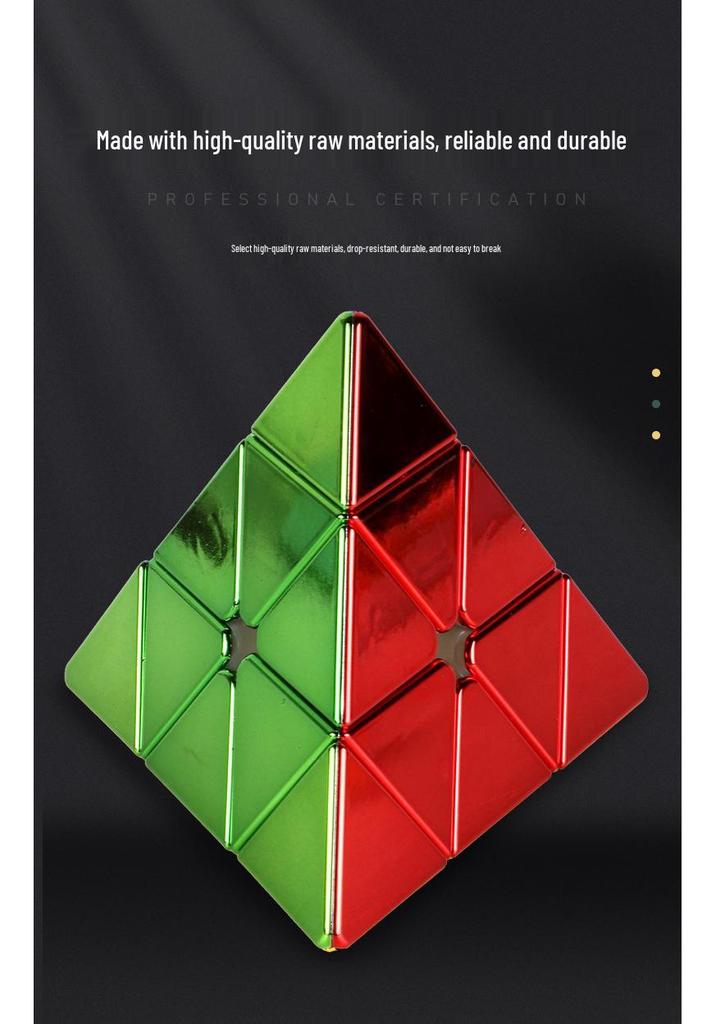 Saint Hand Legend Iridescent Magnetic 3x3 Rubik's Cube: Professional, Smooth, Educational Children's Toy