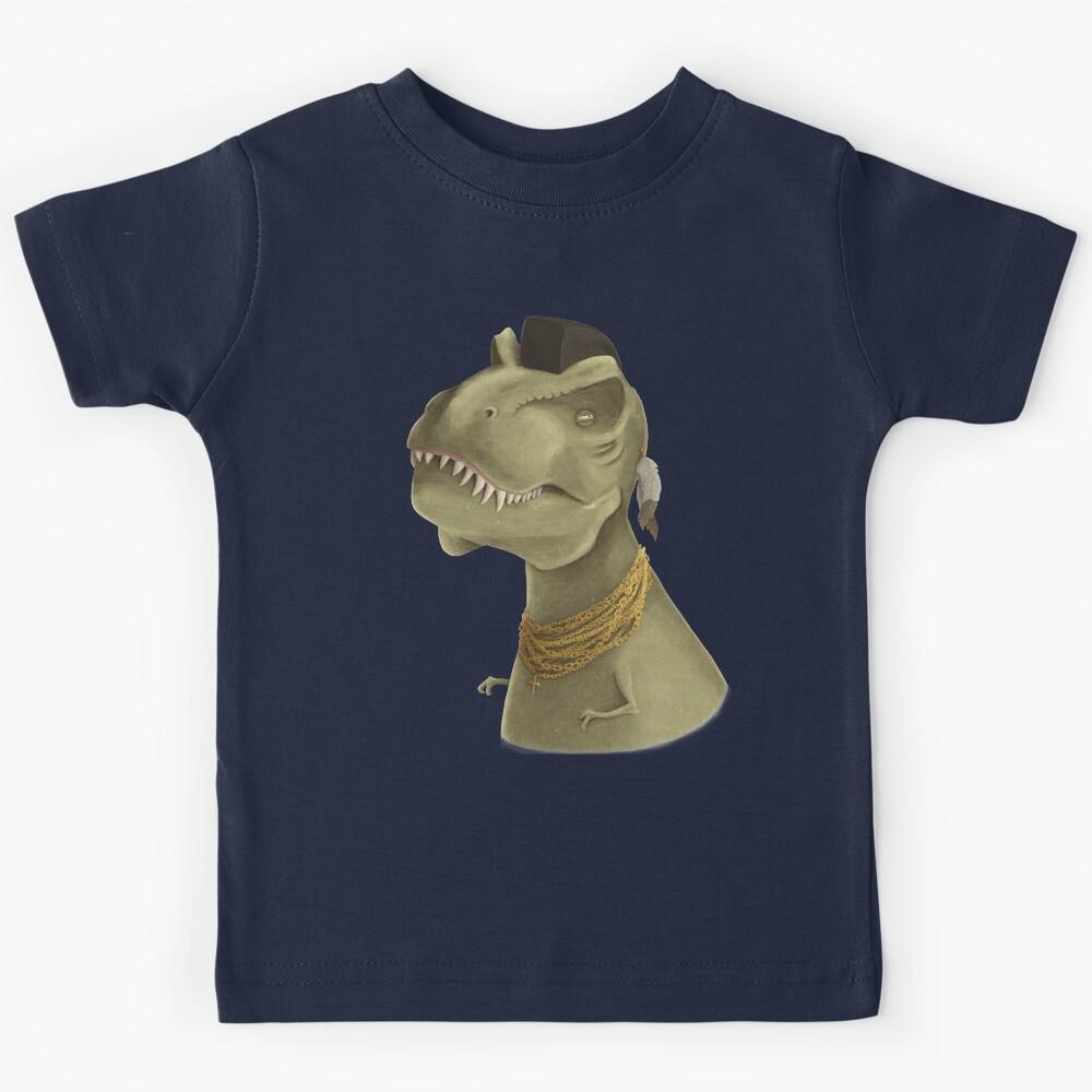 Mr. T-rex 80s dinosaur Kids T-Shirt 170