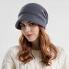 Short Brim Beanies Fleece Lined Ear Protection Fashion Knitted Hat  Autumn Winter