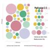 Colorful Polka Dot Stickers for Kids' Journals and DIY Albums