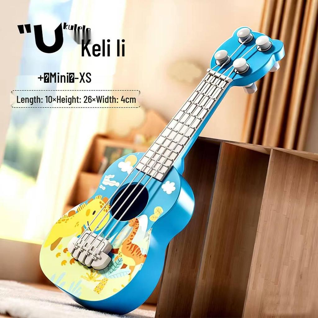 Realistic Guitar Playable Ukulele Toy for Children's Musical Education
