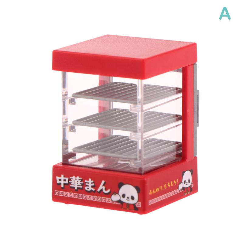 1:12 Dollhouse Miniature Micro-Wave Oven Bread Cabinet Steam Box Household Electric Model Decor Toy Doll House Accessories