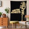 A-Arctic M-Monkeys Rock Band Cartoon Tapestry Wall Hanging Decoration Household Home Decor