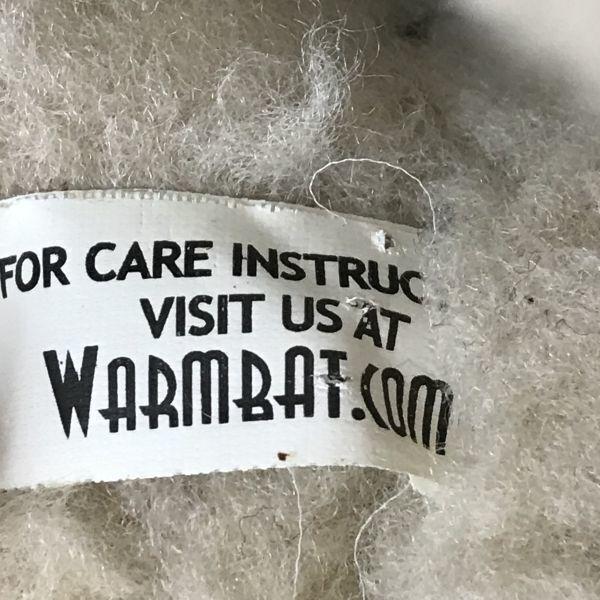 Warmbat Australia Ovčí kůže Mouton Kozačky UK W4 22.5-23.0 Hnědá(POUŽITÝ)