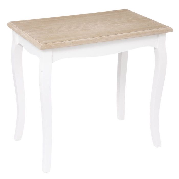 Lot de 2 tables Gigognes "Chrysta" Atmosphera - Blanc