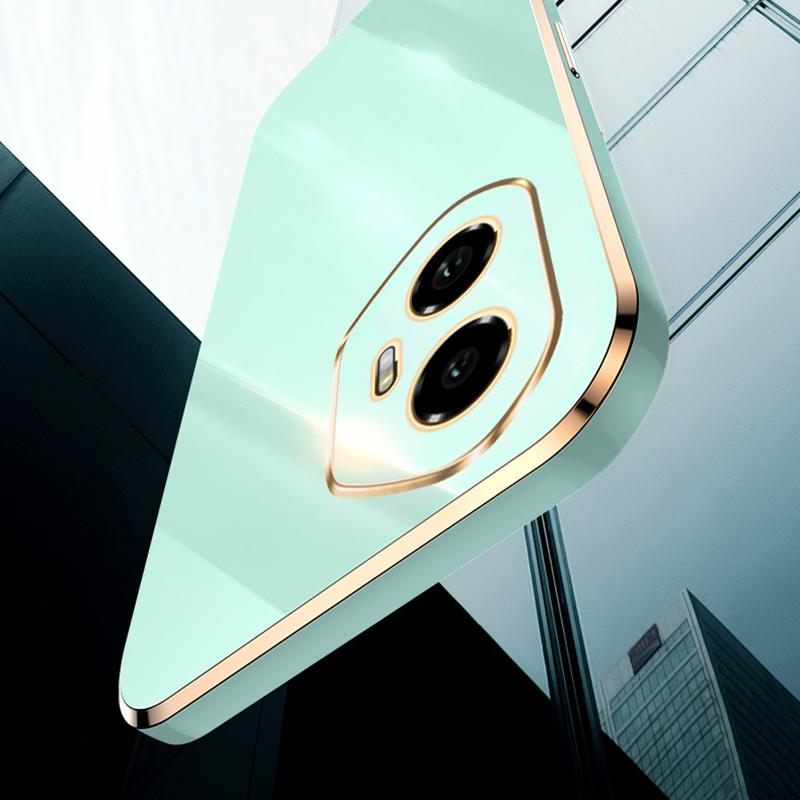 XINLI For Honor 300 Case TPU Phone Cover with Electroplating Frame