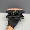 [Pre-Owned] City Steamer Mini Pink Leather Steam Bag Shoulder Bag Handbag Gold Hardware Detachable Shoulder Strap - Very Good #9DSIUV