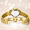 OLEVS Women's Quartz Watch Classic Dial Stainless Steel Band Waterproof Luminous Business Watch
