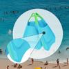 1 Pair Swim Flippers Nonslip Scuba Diving Fins Training Soft Silicone Short Design for