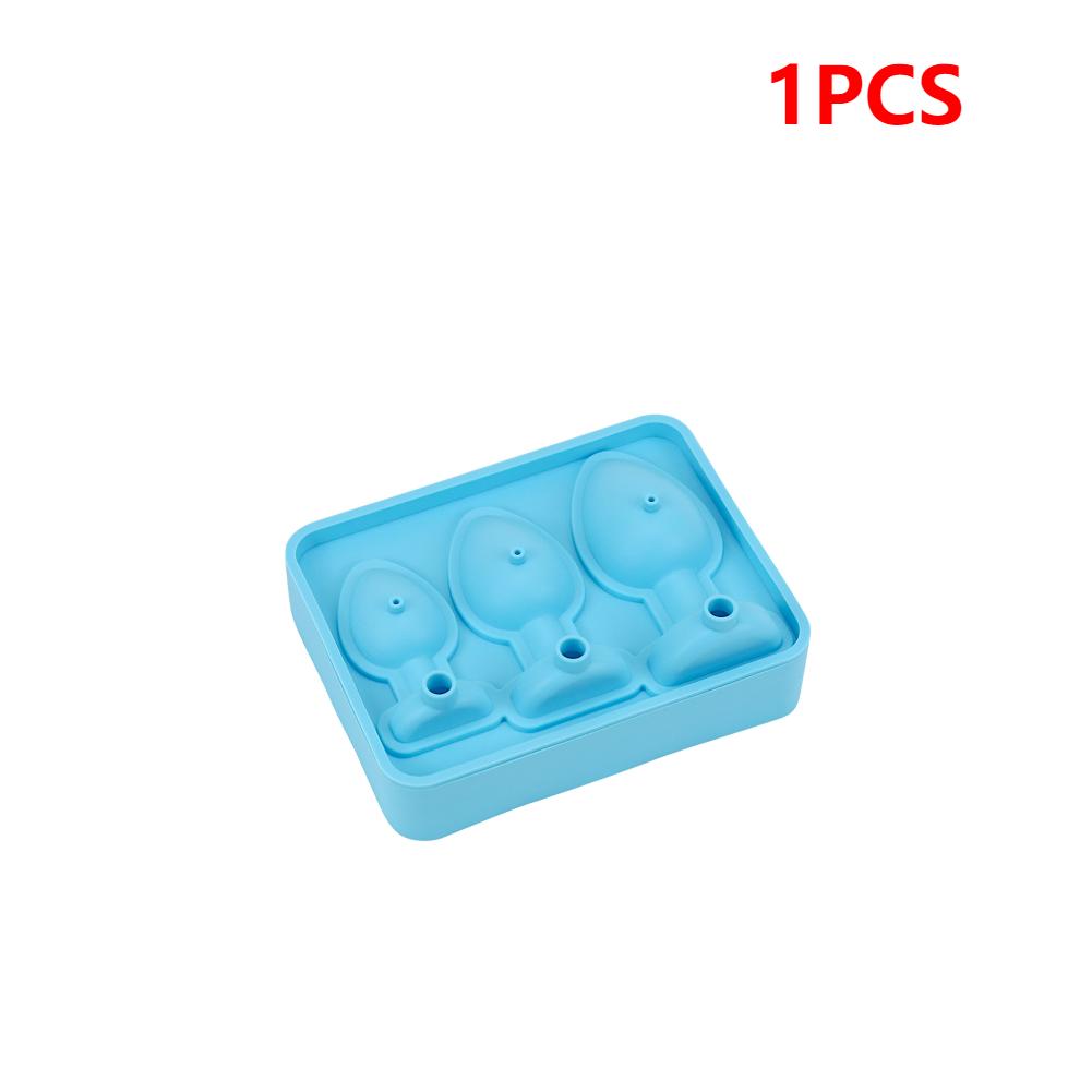 1-5PCS Silicone Prank Ice Cube Mold Tray Reusable Fun Shape Ice Cube Molds Novelty Ice Cube Trays for DIY Cake Chocolate Candy