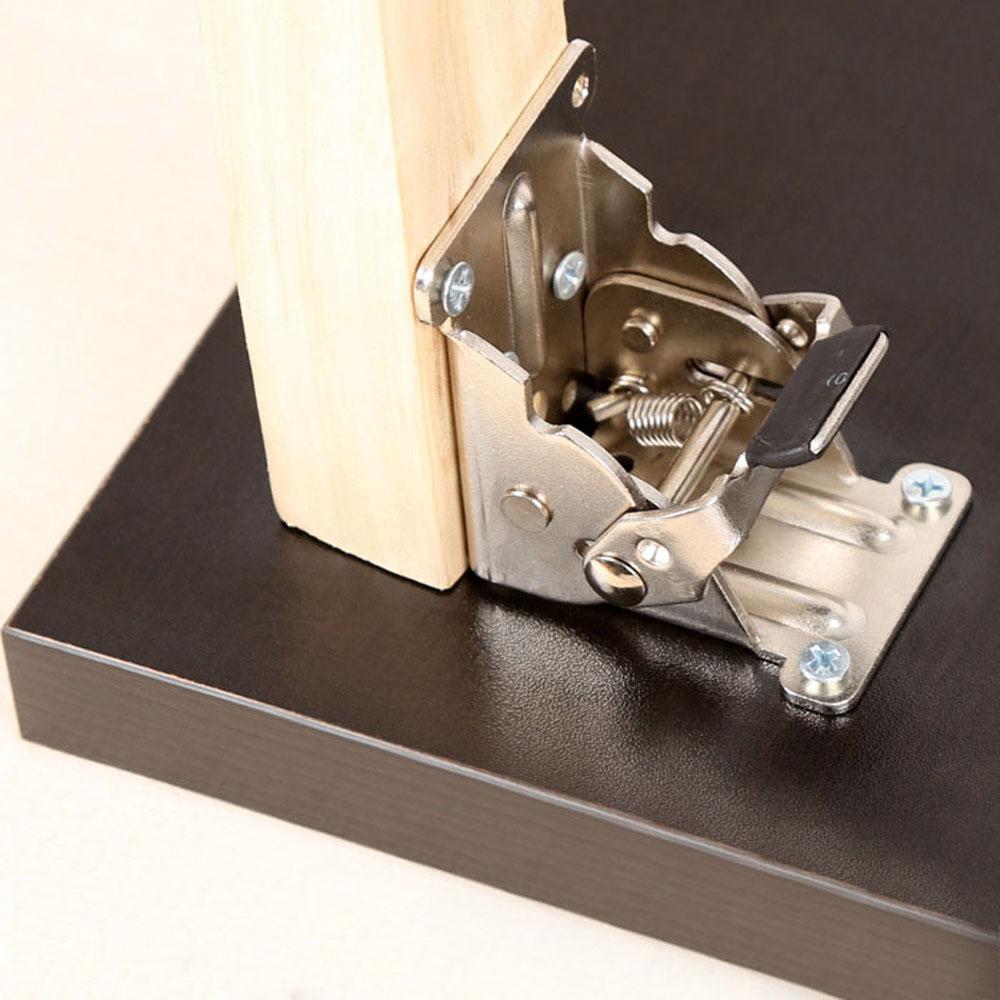 Workbench Feet Foldable 90 Degree Self-Locking Table Leg Bracket Furniture Hardware Folding Hinge