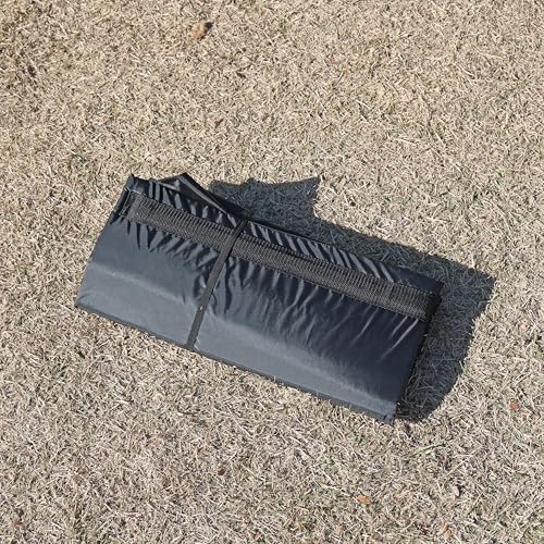 [Amazon.co.jp Exclusive] Captain Stag Zabuton Folding Chair Mat, Compact FD Chair Mat with Storage Bag, Black, UY-7083