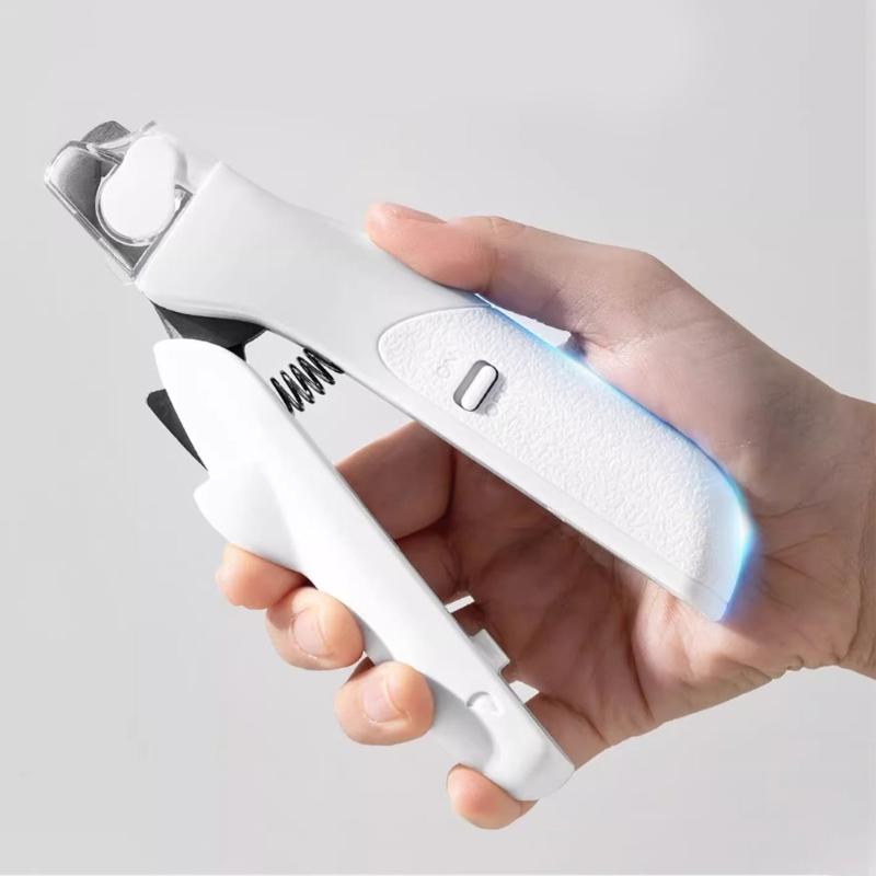 Dogs Nail Trimmer with LED Light Scratching LED Light Home Use Pet Nail Trimmer Nail Trimming Prevents Splitti
