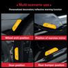 4 Piezas Pegatinas Reflectantes de Advertencia de Seguridad para Puerta de Coche Calcomanías Decorativas Para Volvo Rdesign XC60 XC40 V60 V40 EX30 XC90 S60 V50 S90