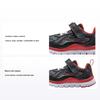 Li Ning Çocuk Suni Deri Rahat Sade Çok Yönlü Kaymaz Aşınmaya Dayanıklı Düşük Bilekli Günlük Ayakkabı Çocuk Günlük Ayakkabı Siyah Kırmızı YKNU028-3