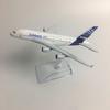 Jason Tutu Original Model A380 Airbus Boeing 747 Airplane Model Aircraft Diecast Model Metal 1:400 Airplane Toy Gift Collection