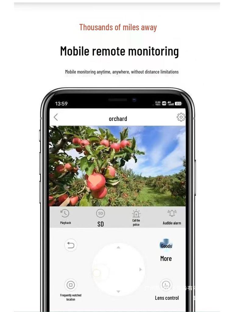 P4G Solar-Powered 360° Surveillance Camera: No Power/Network Required, HD, Remote Mobile Monitoring