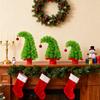 Christmas Simulated High Density Tree Holiday Decoration Crooked Tree