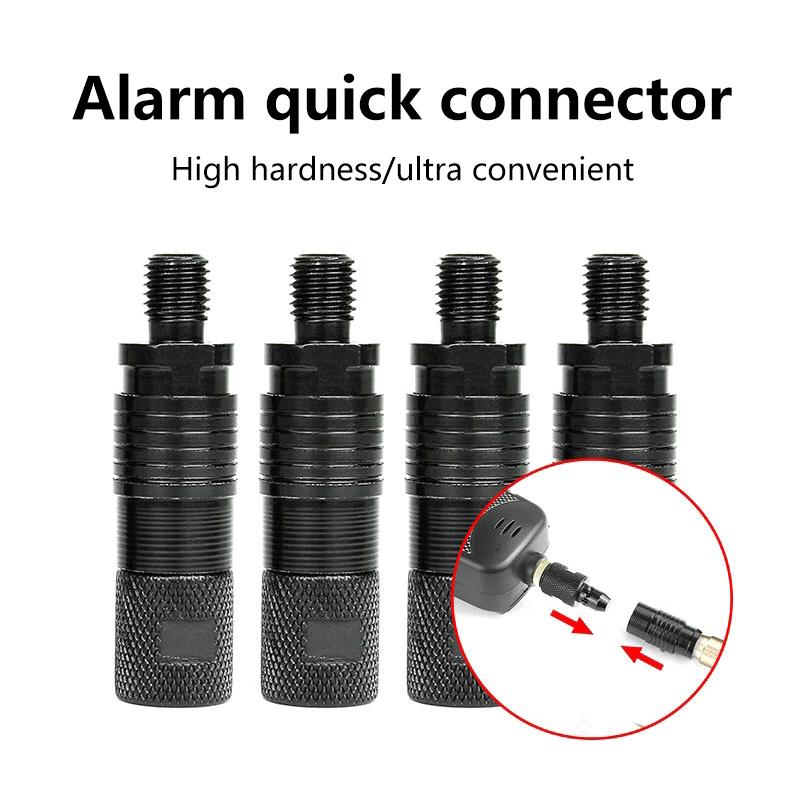 1Pc Fishing Rod Pod Connector Quick Release Bite Alarm Rod-Holder Fishing Bank Stick Support Hold Connector Fishing Tool