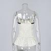 Spring And Summer New Polka Dot Lace Camisole Top European And American Style Versatile For Commuting Women'S Top