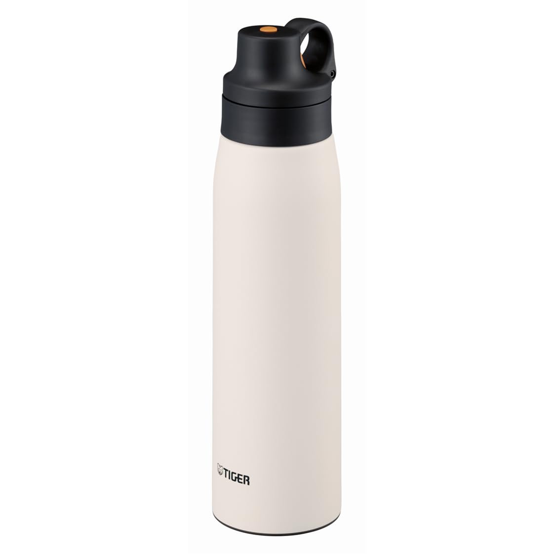 

Tiger Vacuum Insulated Water Bottle, 600ml, with Stainless Steel Straw, White, MCS-A60EW