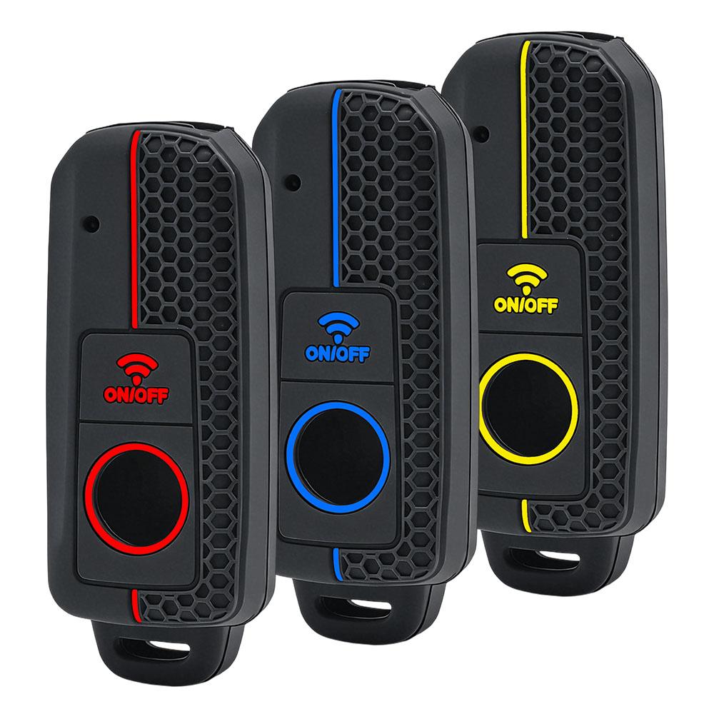 1 Button Silicone Motorcycle Remote Smart Key Case Cover Fob For Yamaha Tmax530 Tmax560 - Interior Accessories