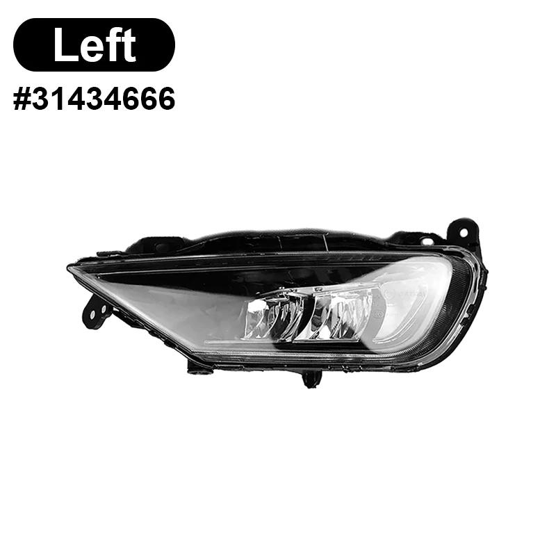 Car Accessories LED Fog Lamp Front Bumper Fog Light Signal Lamp Assembly For Volvo XC60 XC90 S90 V90 2016-2024 31434666,31434667