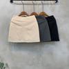 C S In The Room baSiC mIni Skirt With Diagonal Cut 3 ColorS