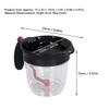 1000ml Fat Separator Heat Resistance Durable ABS Gravy Separator Quick Separation Multifunction Oil Strainer Healthier Cooking