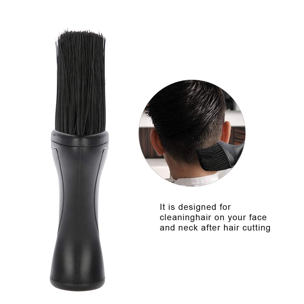 Portable Hairstyling Brush - Soft Neck Duster for Hair Cutting, Face Cleaning and Styling