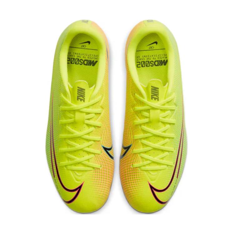 Nike Mercurial Vapor 13 Academy MDS AG Comfortable Non-Slip Shock Absorption Support Low-Top Kids Soccer Shoes Kids Soccer Shoes Yellow CK0130-703