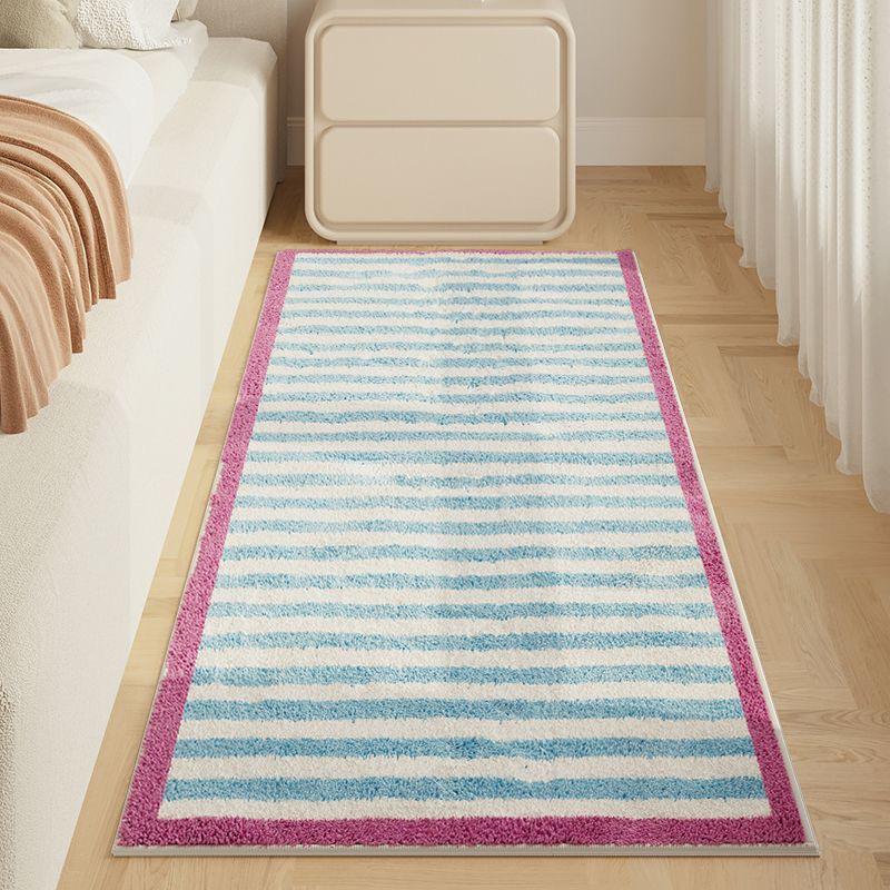 

ins Fresh Imitation Cashmere Rug Insulation Easy To Care Bedroom Bed Blanket Cloakroom Carpet Bathroom Door Mat Home Decor 50x160cm 20x63inch