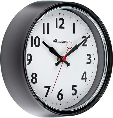 Dalton Wall Clock Black Available In a Variety of Colors To Match the Impression of Your Room Wall Clock Diameter 210mm Depth 65mm S426-207BK