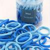50pcs Jar Packed Women's Basic High Elasticity Hair Ties For Ponytail Casual, Dopamine, Woman Head Accessories, Woman Hair Accessories