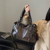 Minimalistische Damenhandtasche mit großem Fassungsvermögen, modische Schultertasche, einfache und lässige Tragetasche, geeignet für den täglichen Gebrauch und zum Einkaufen