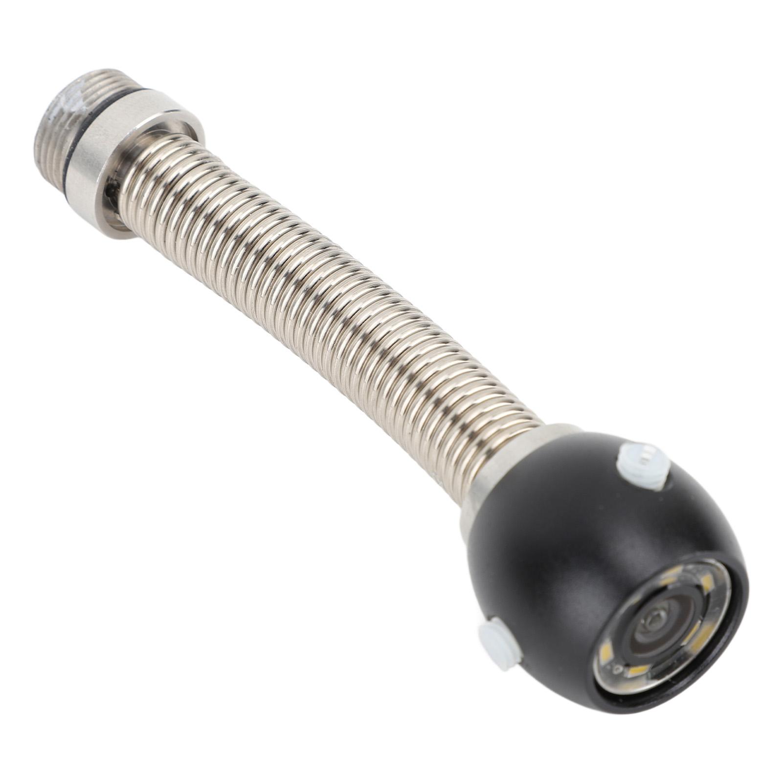 

25MM Sewer Inspection Camera Head IP68 Waterproof Drain Pipeline Camera Head Accessory with 6 LED Lights