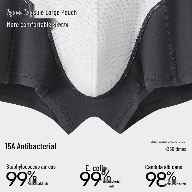 Heme Home Men's Space Capsule Pouch 3-Pack Boxer Briefs